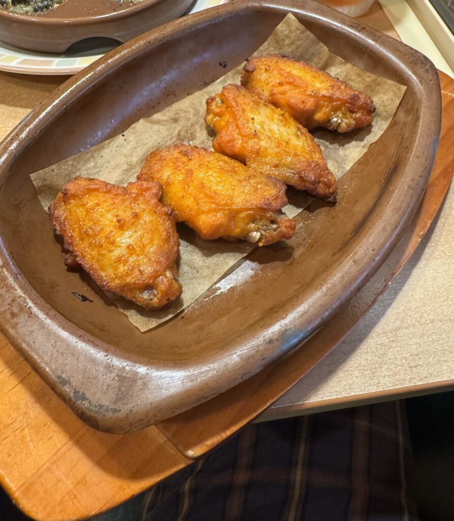 辛味チキン　提供皿変更。
